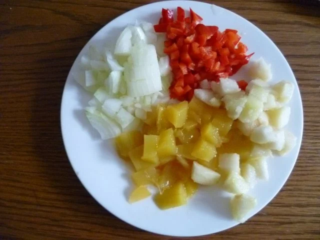 Pfannengericht - Fruchtiges Chickencurry - Rezept - Bild Nr. 3