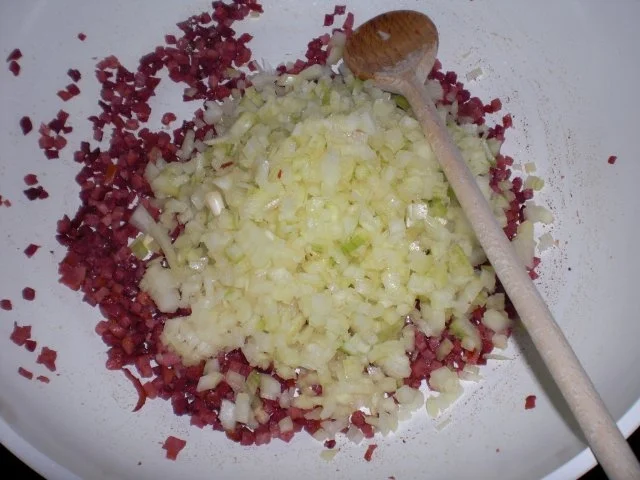 Rezept: Kartoffel-Lauch-Auflauf mit Schinken Bild Nr. 6 Kartoffel-Lauch-Auflauf mit Schinken - Rezept - Bild Nr. 6