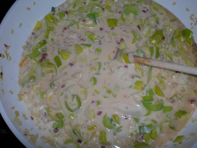Rezept: Kartoffel-Lauch-Auflauf mit Schinken Bild Nr. 12 Kartoffel-Lauch-Auflauf mit Schinken - Rezept - Bild Nr. 12