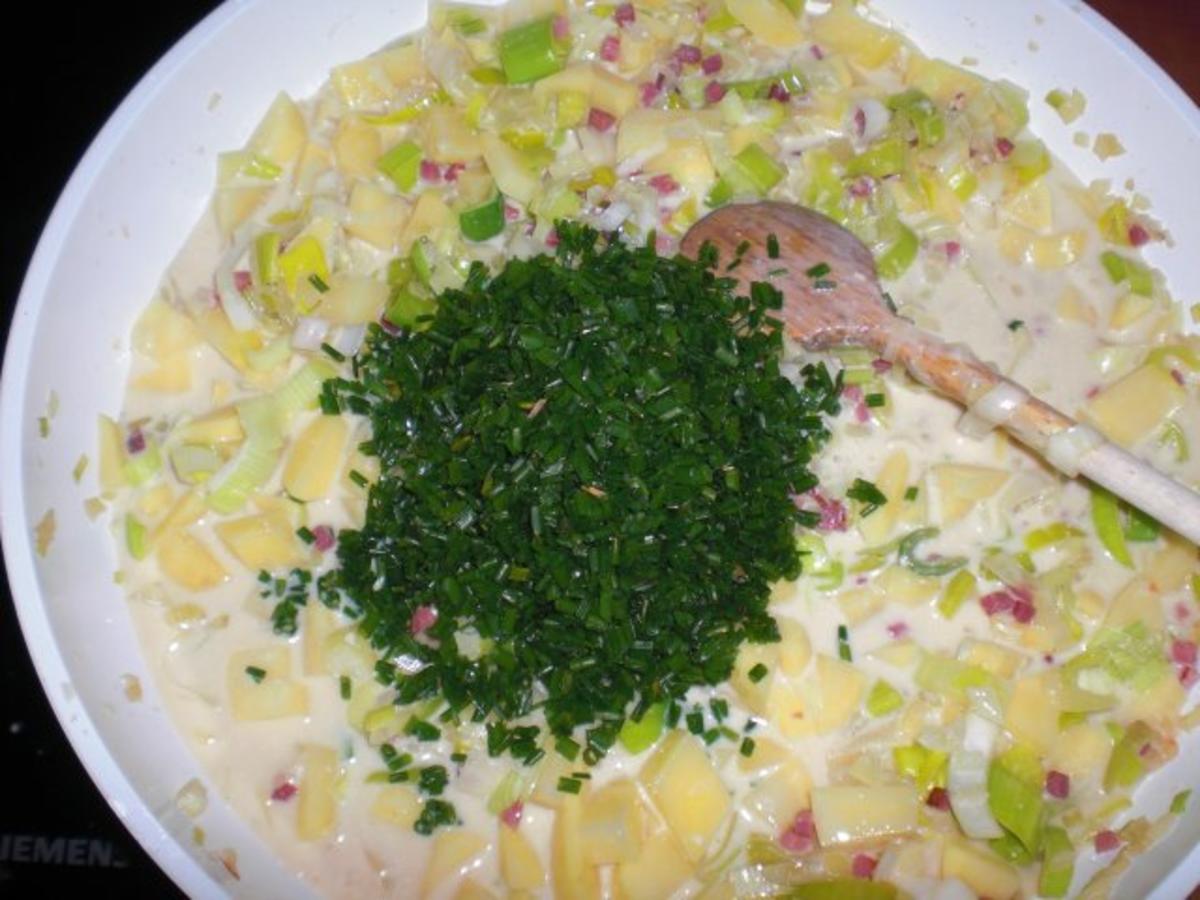 Kartoffel-Lauch-Auflauf mit Schinken - Rezept - Bild Nr. 14