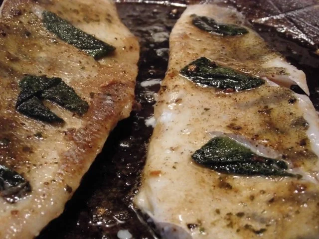 Zander mit Salbei dazu Fenchel/Paprika Gemüse und Polenta - Rezept - Bild Nr. 6