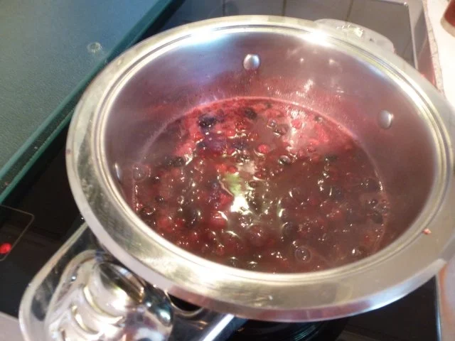 Waldbeerensaft/Apfelsaftsafteis - Rezept - Bild Nr. 4