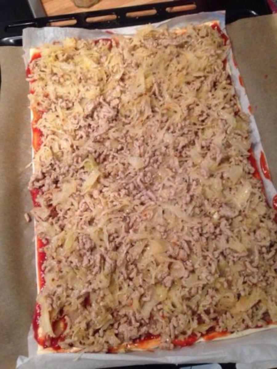 Sauerkraut - Pizza - Rezept - Bild Nr. 4