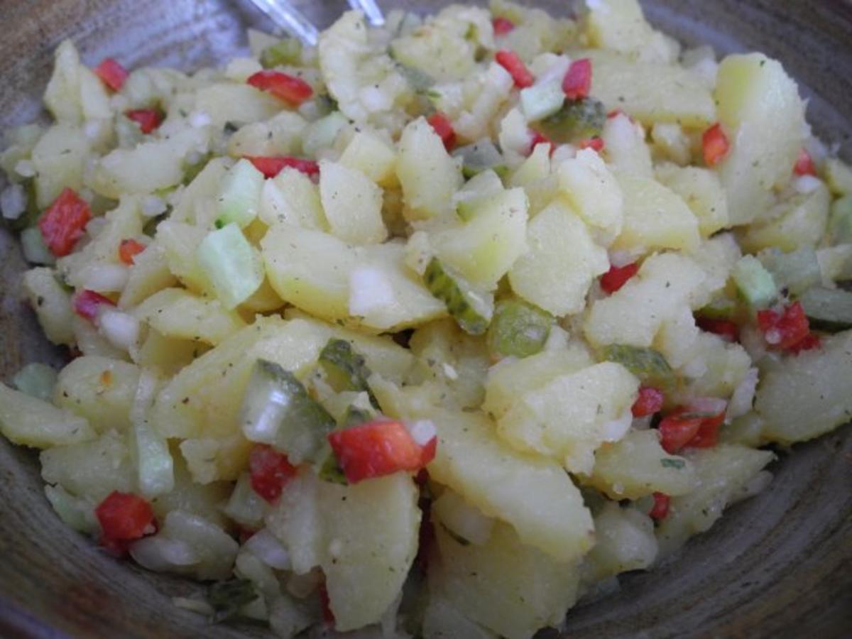 Bunter Kartoffelsalat - Rezept - Bild Nr. 9