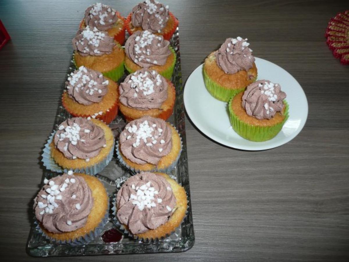 Rhabarber - Cupcakes ! - Rezept