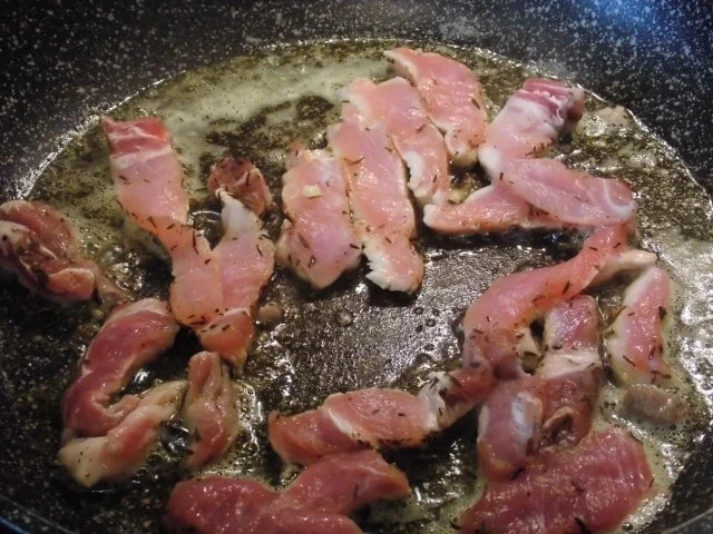 Wok Gemüse mit Nudeln und Fleisch - Rezept - Bild Nr. 2