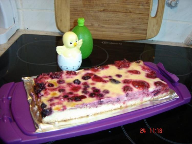 Schmand-Beeren-Kuchen - Rezept mit Bild - kochbar.de