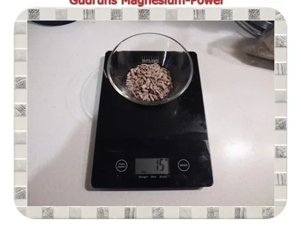 Rezept: Gesundes: Magnesiumbombe! Bild Nr. 2 Gesundes: Magnesiumbombe! - Rezept - Bild Nr. 2