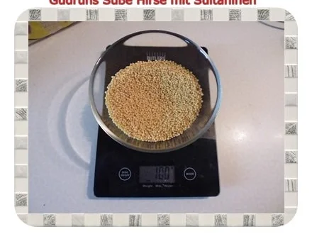 Frühstück: Süße Hirse mit Sultaninen - Rezept - Bild Nr. 2