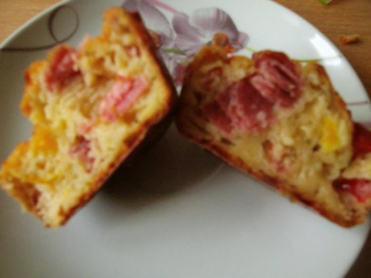 Herzhafte Muffins Pizzamuffins - einfach - 109 kcal/100g