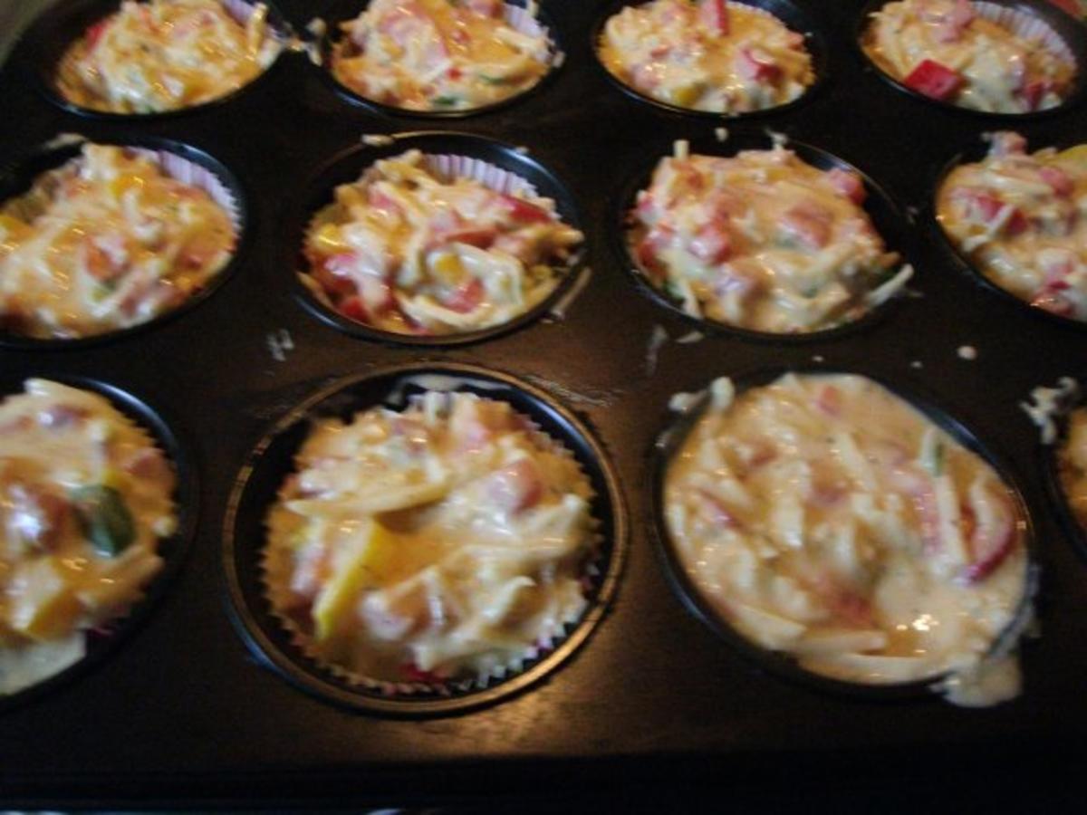 Herzhafte Muffins-Pizzamuffins - Rezept - Bild Nr. 7