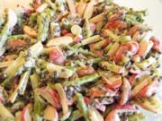 Bunter Salat mit Radieschen, Spargel und Linsen - Rezept