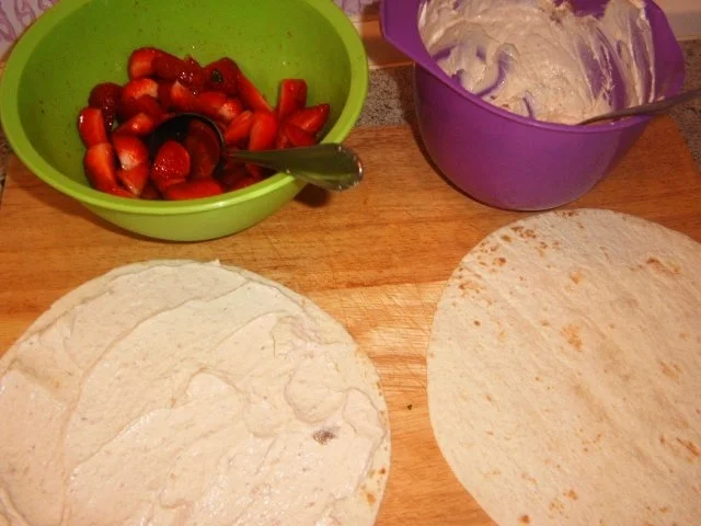 Rezept: Süßer Erdbeerfladen Bild Nr. 6 Süßer Erdbeerfladen - Rezept - Bild Nr. 6