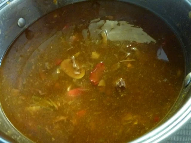 Rezept: Gulaschsuppe leicht verschärft Bild Nr. 2 Gulaschsuppe leicht verschärft - Rezept - Bild Nr. 2