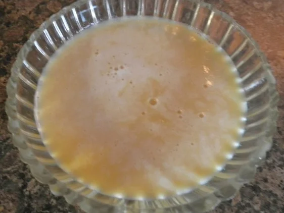 Spargel - Mousse mit Erdbeer - Sauce und karamelisierten Spargelspitzen ... - Rezept - Bild Nr. 8