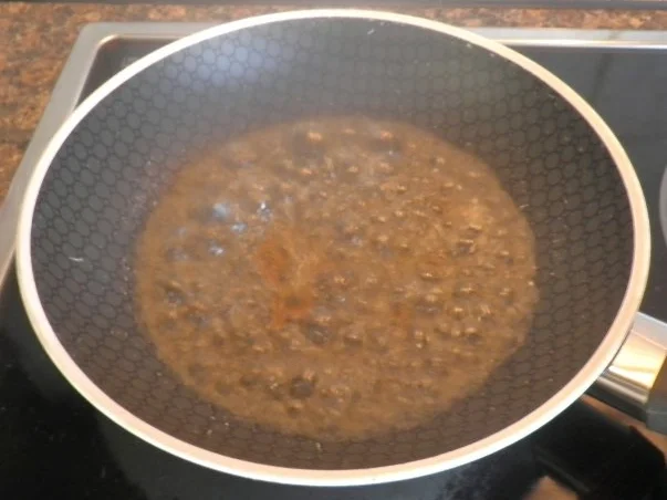 Spargel - Mousse mit Erdbeer - Sauce und karamelisierten Spargelspitzen ... - Rezept - Bild Nr. 13