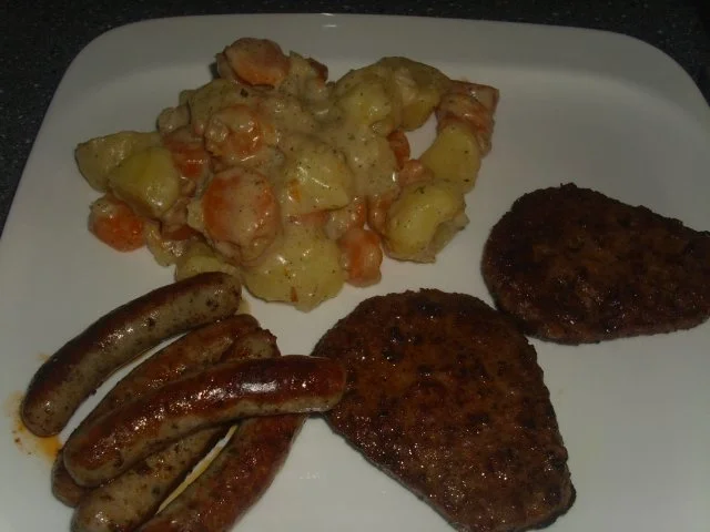 Rezept: Kakakä- Kartoffeln, Karotten, Käsecreme Bild Nr. 3 Kakakä- Kartoffeln, Karotten, Käsecreme - Rezept - Bild Nr. 3