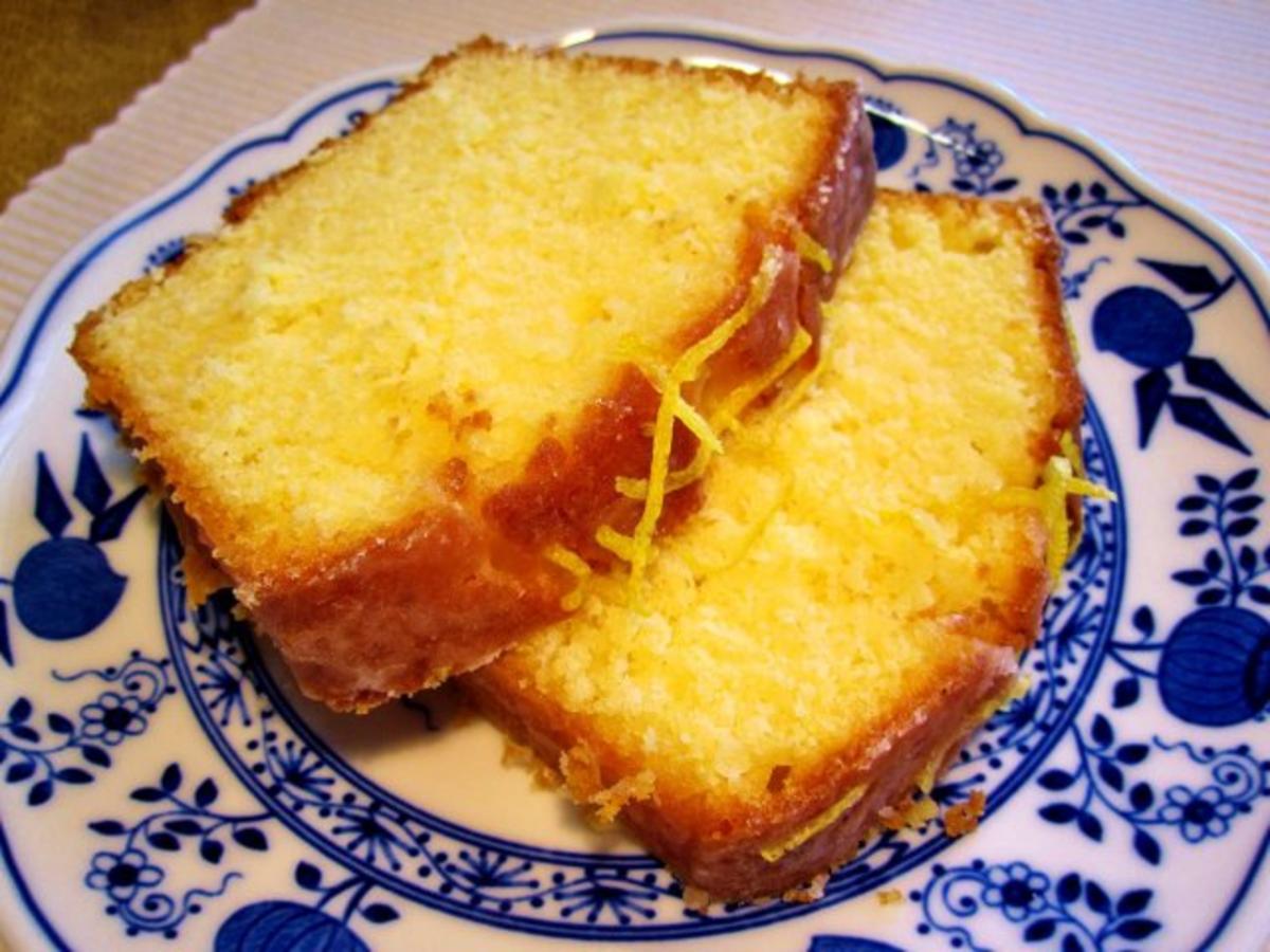 Zitronenkuchen für die  25-cm-Kastenform - Rezept