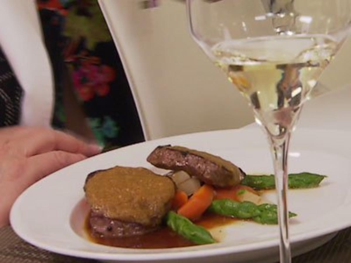 Rinderfilet mit Frühlingsgemüse und Trüffelsoße (Verena Kerth) - Rezept ...