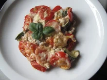 Zucchini mit Buchweizen - Rezept