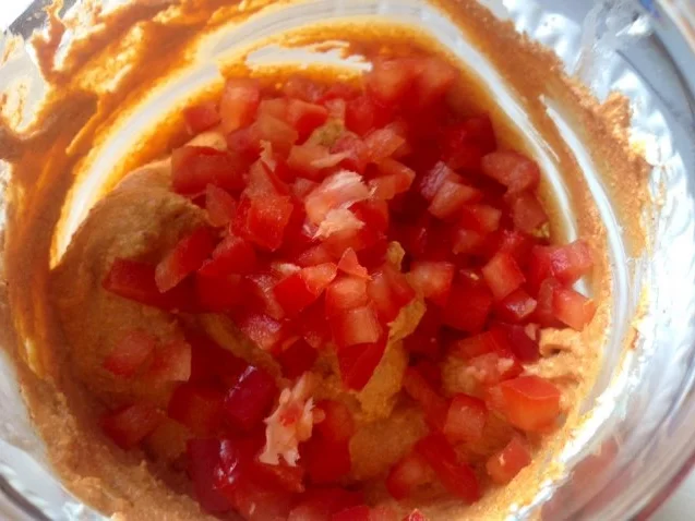 Paprika - Frischkäse - Dip - Rezept - Bild Nr. 3