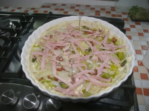 Schinken - Lauch Tarte - Rezept - Bild Nr. 4