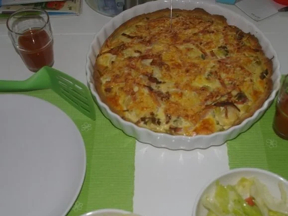 Schinken - Lauch Tarte - Rezept - Bild Nr. 6