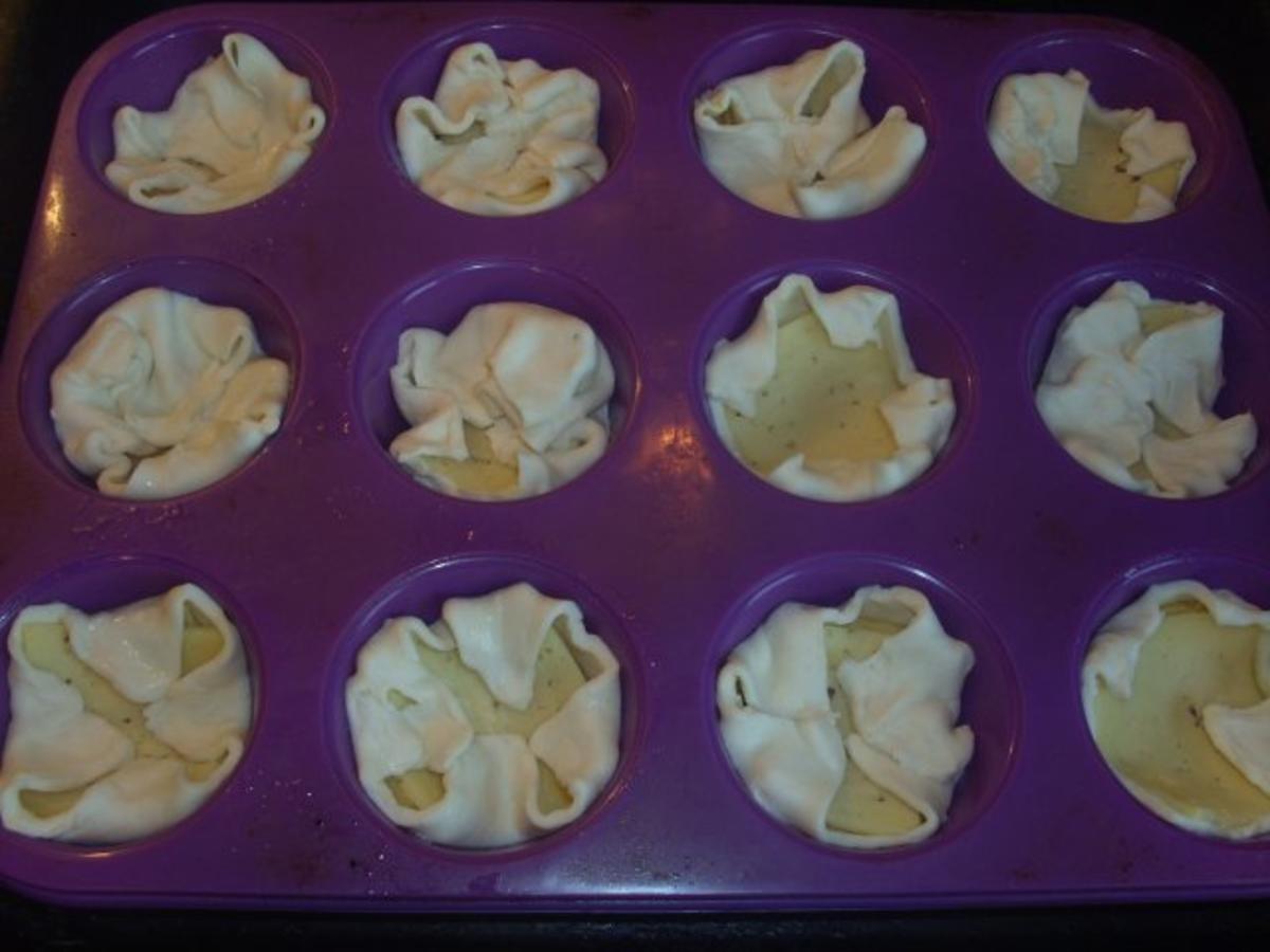 Blätterteig-Käse Muffins - Rezept - Bild Nr. 2