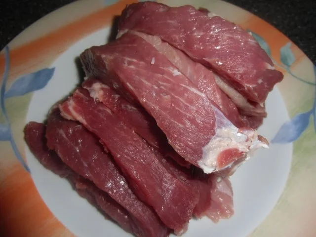 Vegetarischer Kartoffelsalat mit Schnitzelstreifen im Ausbackteig - Rezept - Bild Nr. 9