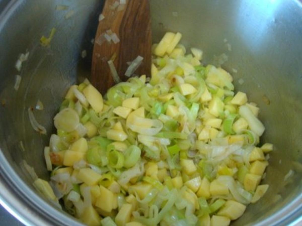 Kartoffel - Lauchcreme Suppe - Rezept - Bild Nr. 7