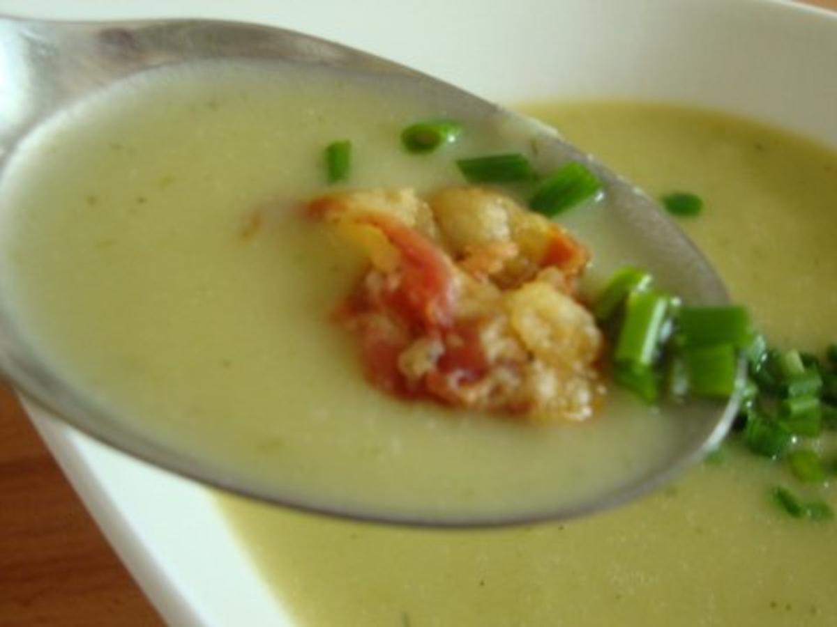 Kartoffel - Lauchcreme Suppe - Rezept - Bild Nr. 2