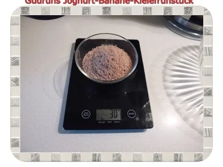 Rezept: Frühstück: Joghurt-Banane-Kleiefrühstück Bild Nr. 3 Frühstück: Joghurt-Banane-Kleiefrühstück - Rezept - Bild Nr. 3