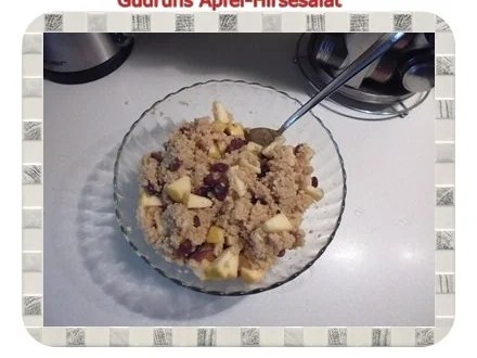 Frühstück: Apfel-Hirsesalat - Rezept - Bild Nr. 5