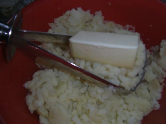 deftige Kartoffelsuppe auf Chicoréeblättern mit Hack - Rezept - Bild Nr. 4