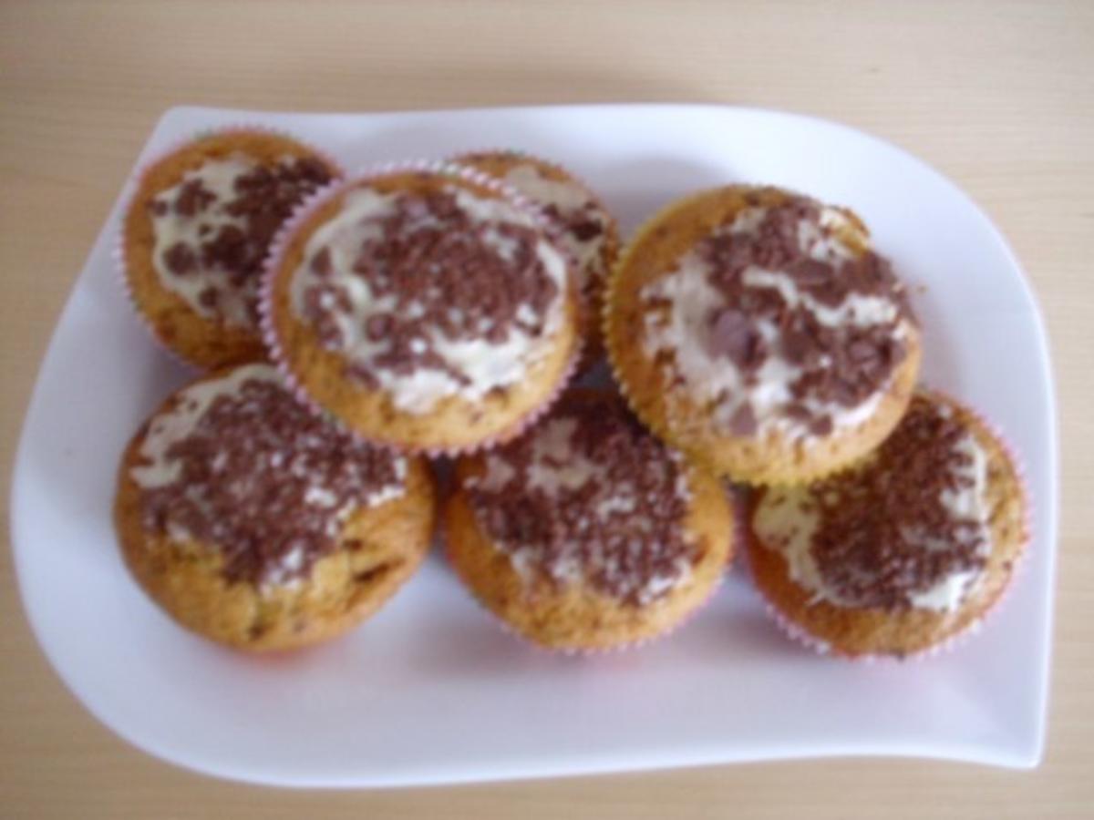 Stracciatella Muffins - Rezept