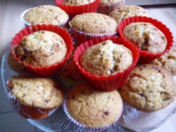 Stracciatella Muffins - Rezept mit Bild - kochbar.de