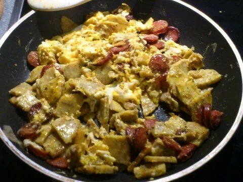 Rezept: Knödel mit Ei Bild Nr. 2 Knödel mit Ei - Rezept - Bild Nr. 2