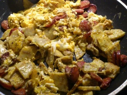 Rezept: Knödel mit Ei Bild Nr. 3 Knödel mit Ei - Rezept - Bild Nr. 3