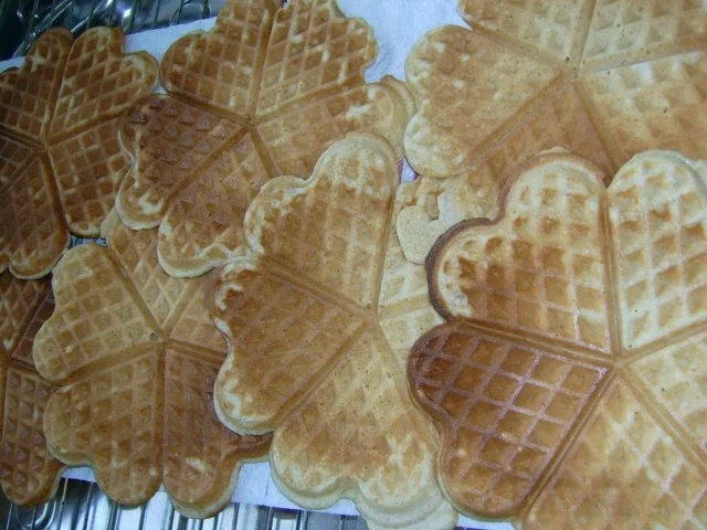 Hefewaffeln - Rezept