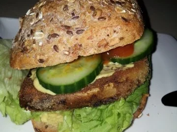Vegi Burger mit Aubergine - Rezept
