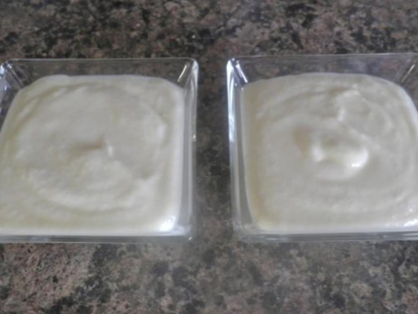 Weiße Schokoladen Mousse - einfach - von Cookies