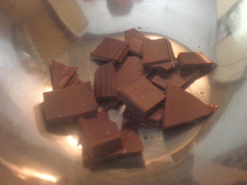 Weiße Schokoladen Mousse - einfach - von Cookies