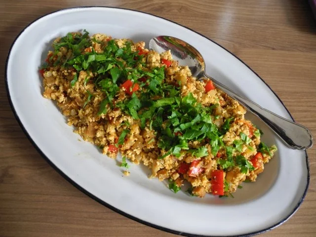 Vegan : Rührei ganz veggi - Rezept