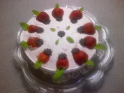 Erdbeer-Sahne-Torte - Rezept