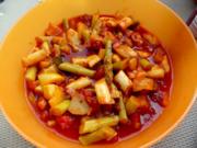 Ratatouille mit Spargel - Rezept