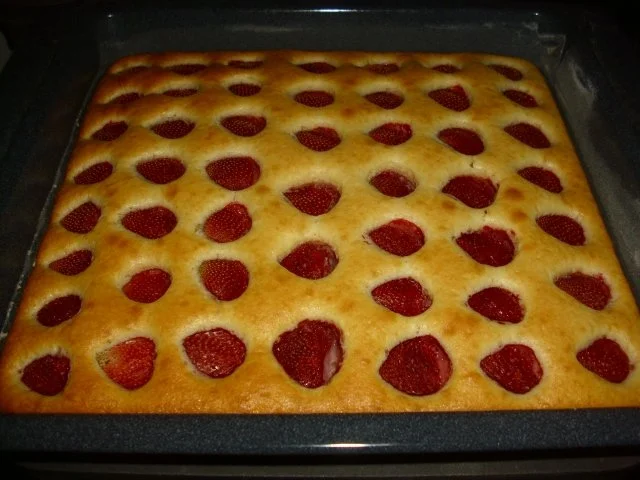 Erdbeerkuchen - Rezept