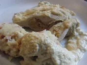 Kotelett mit Tasche und . . . - Rezept