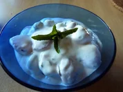 Dessert:  Beerenjoghurt - Rezept