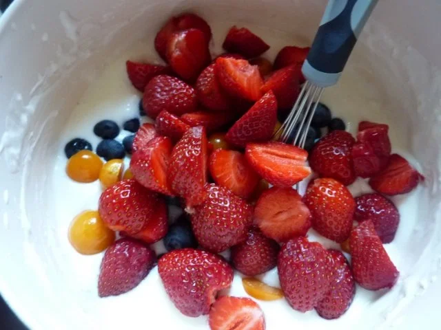 Dessert:  Beerenjoghurt - Rezept - Bild Nr. 2