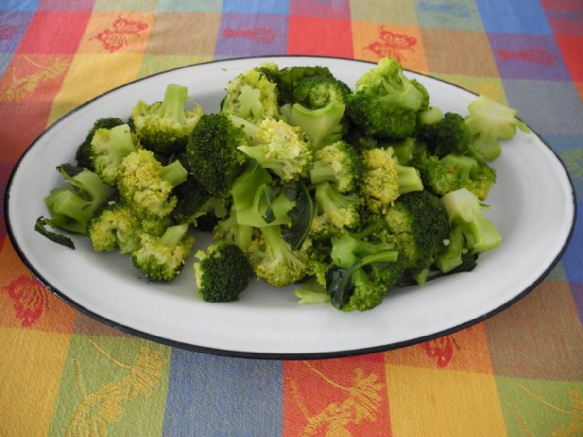 Vegan : Gebutterten Broccoli - Rezept